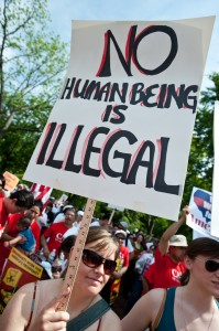 No human being is illegal