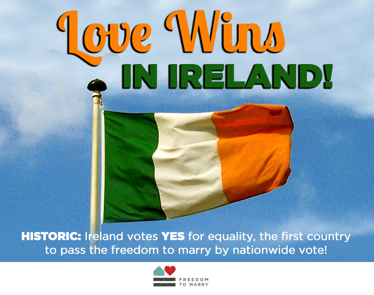 Ireland Says Yes to Marriage Equality