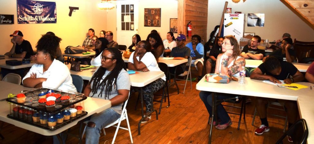 Members of the LGBT community in Houston flocked to free handgun courses after the shooting at the gay Pulse gay nightclub in Orlando, FL. 