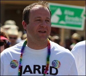 A photo of Jared Polis.