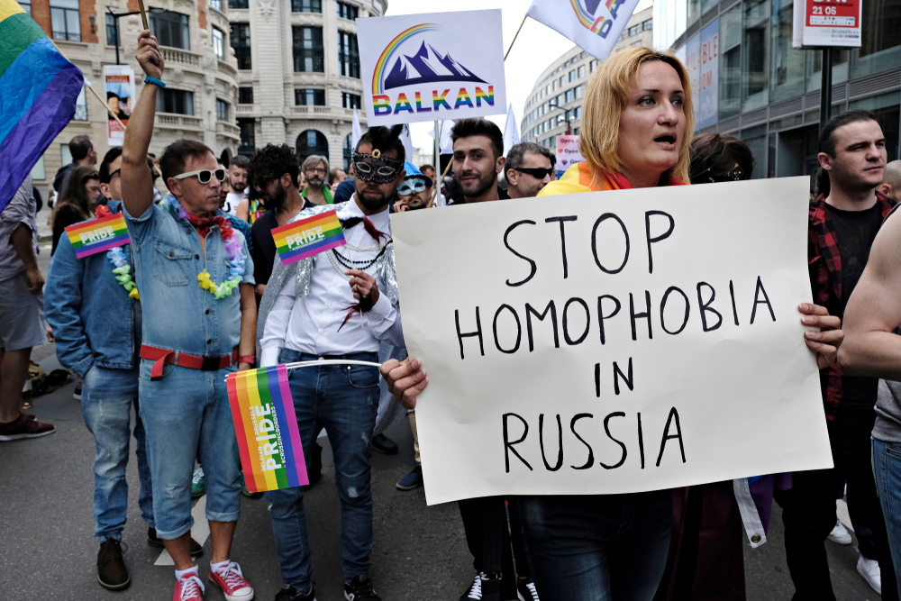 Anti-LGBT Russia Bans Same-Sex Marriage